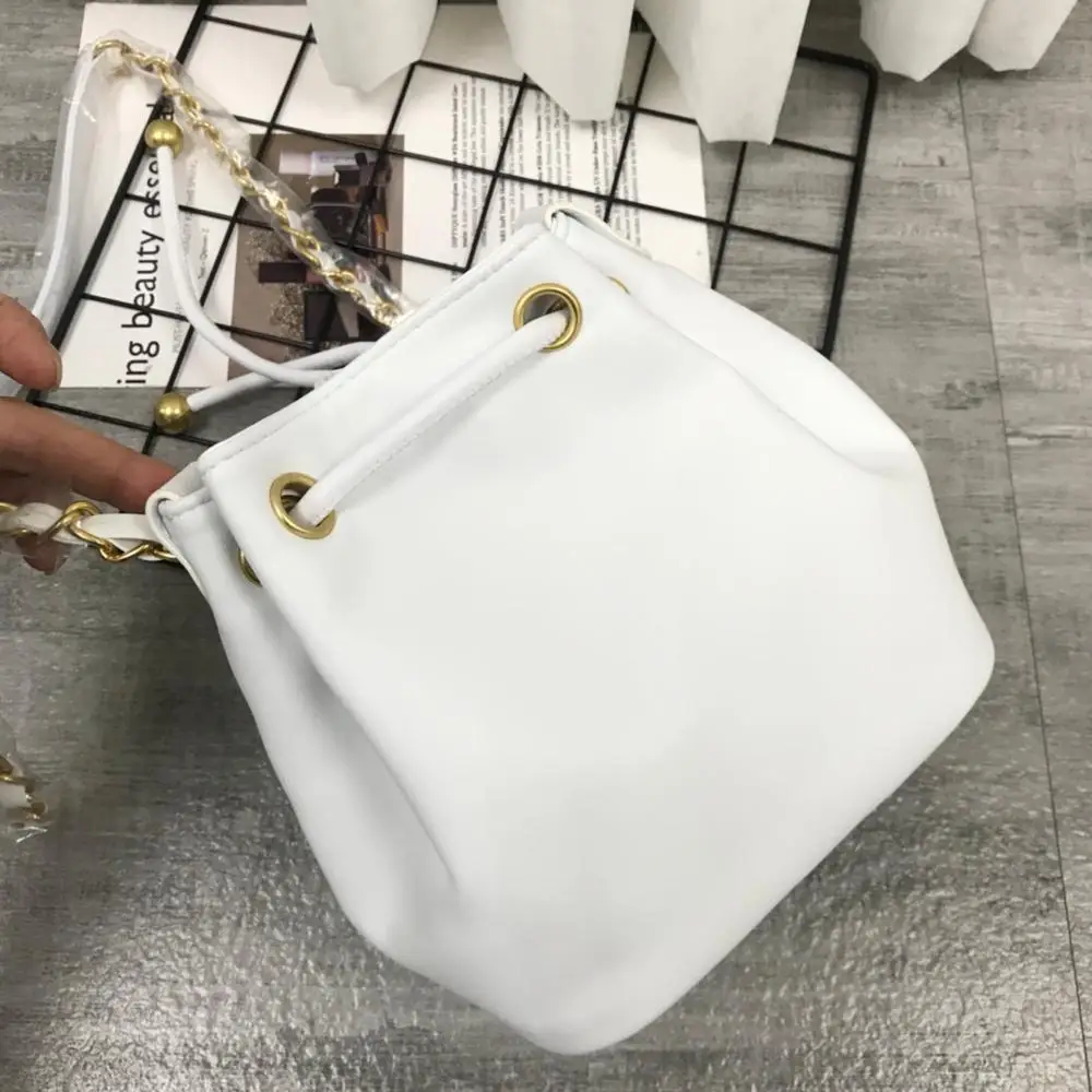 

High Quality Bucket Bag for Women 2020 New Fashion Famous Designer Luxury Purse Real Leather Lady Shoulder Handbags