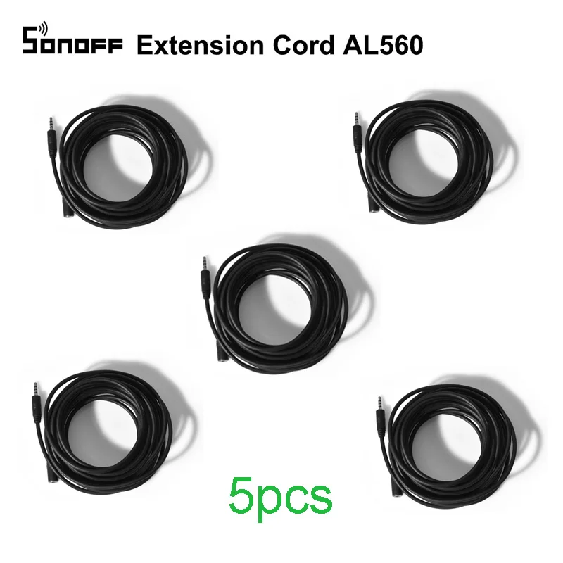 Удлинительный шнур SONOFF AL560 совместимый с Si7021/AM2301/DS18B20 5 м кабель максимальная