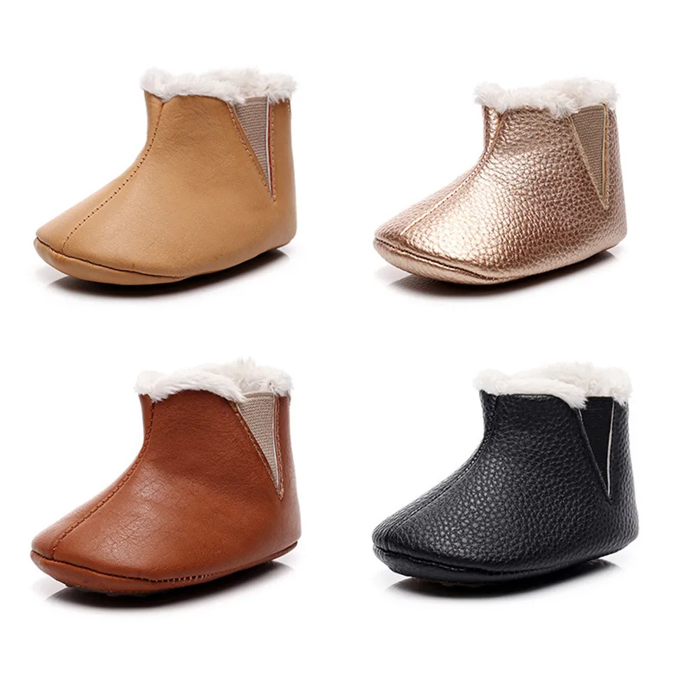 

Зимние ботиночки для новорожденных, сохраняющие тепло, для малышей, зимние сапоги для малышей, обувь для маленьких девочек и мальчиков, мягк...