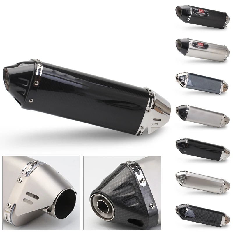 

Модифицированный спортивный автомобиль CBR3/500G310GSZX-6R10R R6 FZ8 rc390 Модифицированная универсальная выхлопная труба Jicun