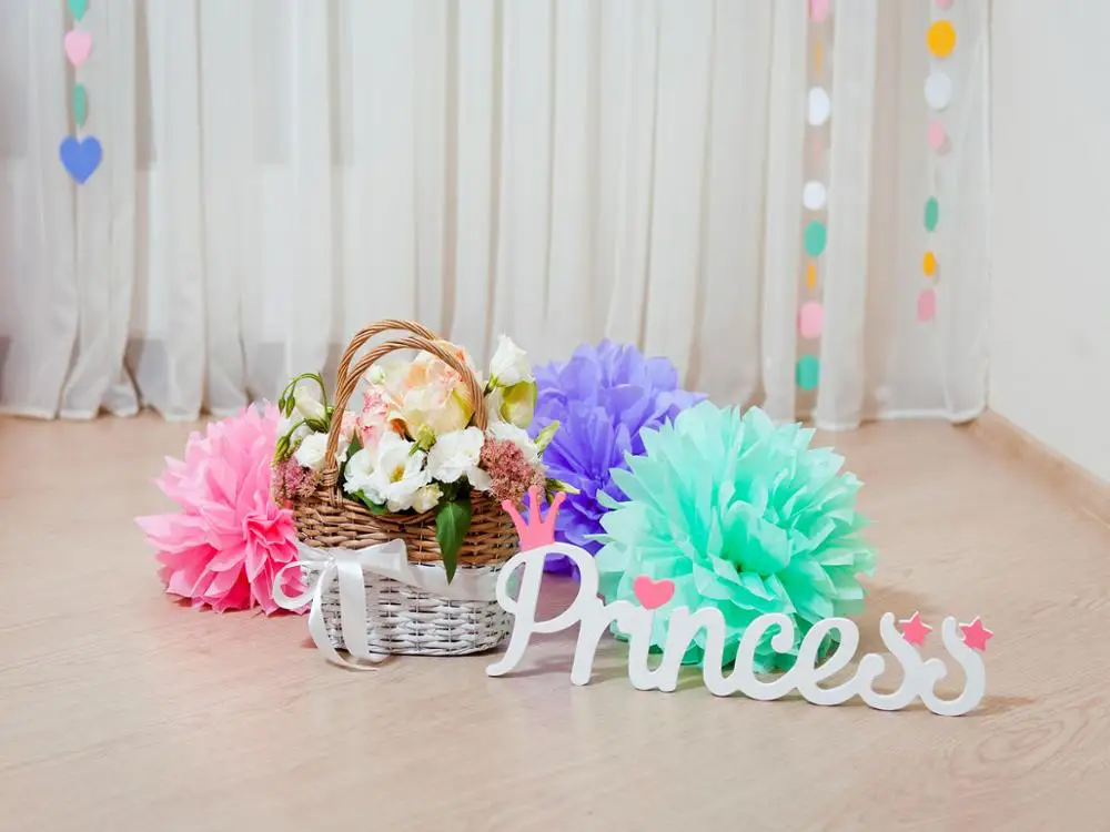 Виниловый фон для фотографирования новорожденных с изображением белого