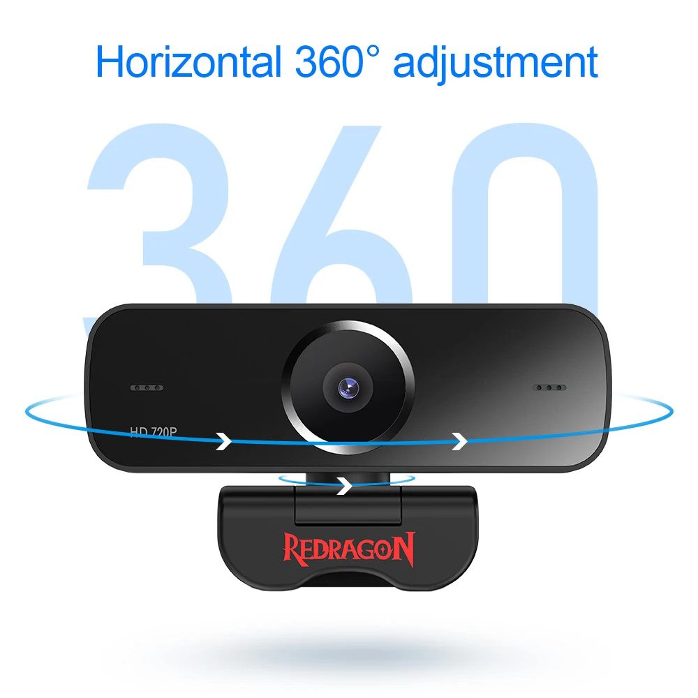 REDRAGON GW600 Fobos USB HD Веб камера Встроенный микрофон Smart 1280 X 720P 30 кадров в секунду