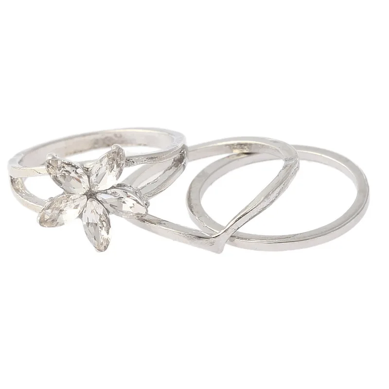 

3pcs Summer Beach Toe Ring Set Women Crystal Little Geometric Feet Ring Daisy Flower Toe Ring Barefoot Sandals Daisy Feet Rings