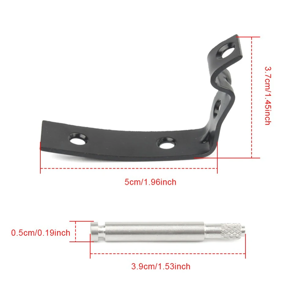 

New 1Pair Glove Box Lid Hinge Snapped Repair Kit Brackets with 8 Screws And 2 Pins for Audi A4 S4 RS4 B6 B7 8E Auto Repair parts