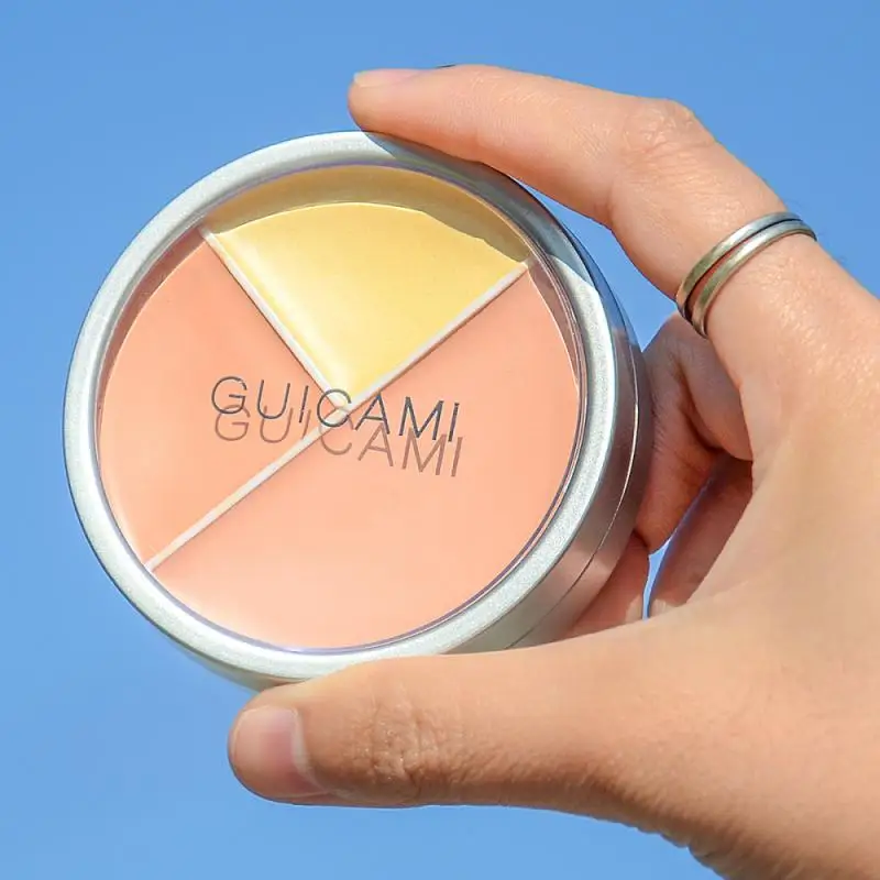 

Concealer Three colors and six color Covers pores and dark circles creating a natural look concealer Conceal nourish skin TSLM1