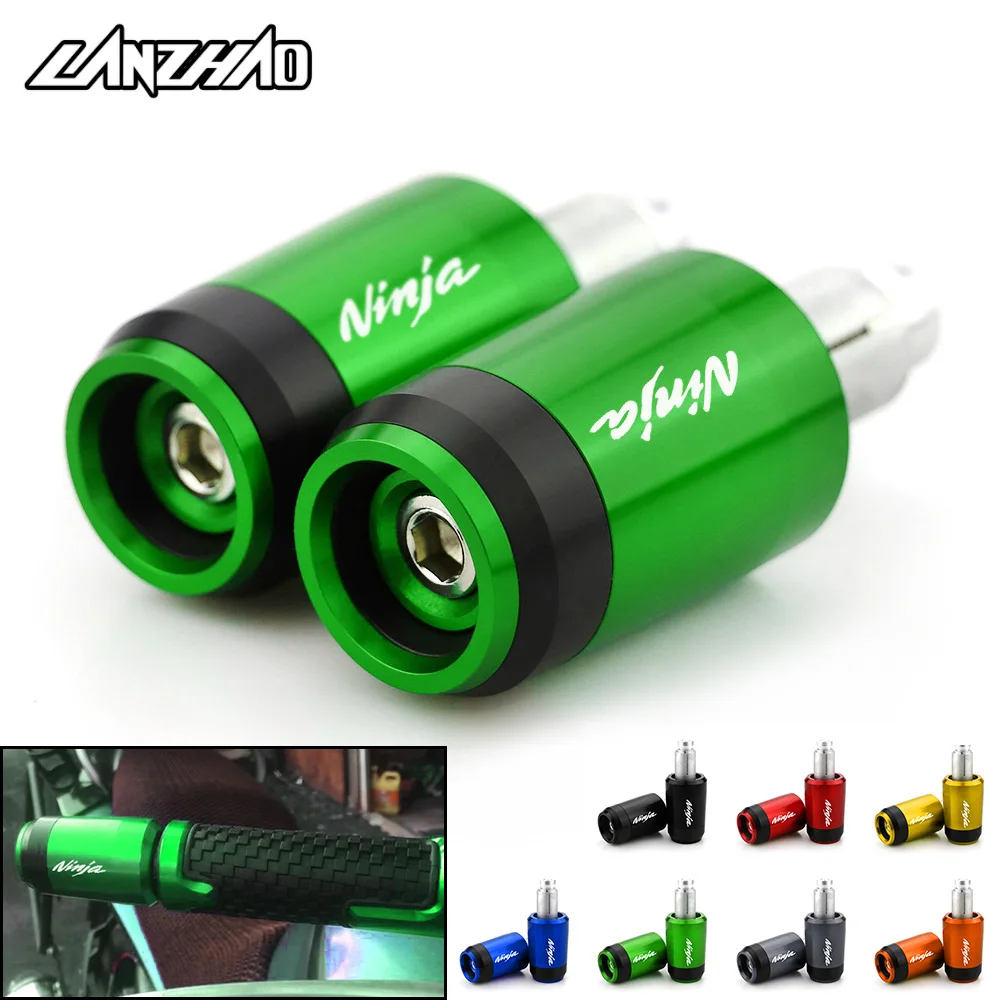 Ниндзя мотоцикл руль бар Концевая вилка баланс Pad CNC алюминиевые аксессуары M8 * 1 25