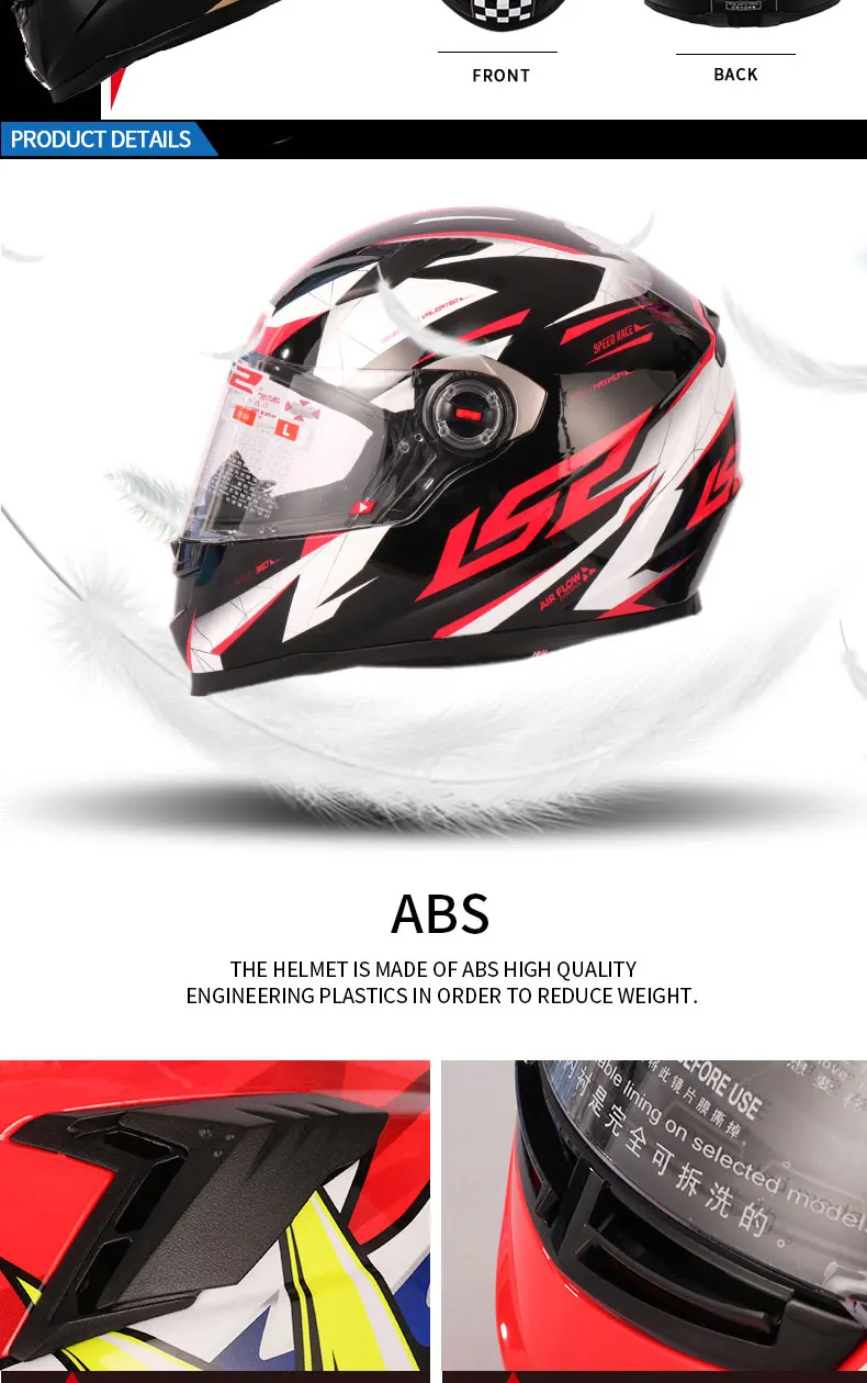 LS2 FF358 анфас бездорожье Мотокросс Мотоцикл мото скутер шлем Casco Capacete ECE
