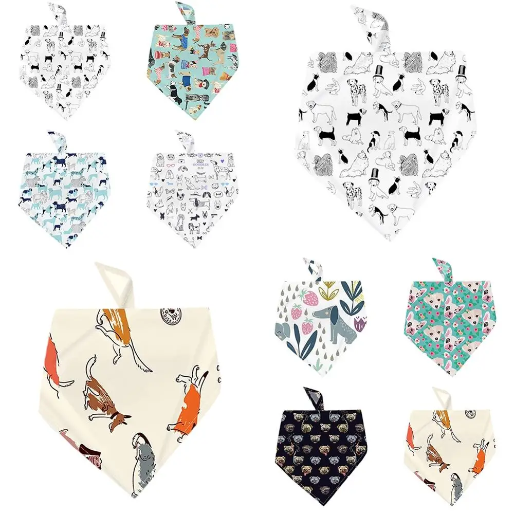 Мультфильм животных Аватар кошка собака бандана для домашних Регулируемые