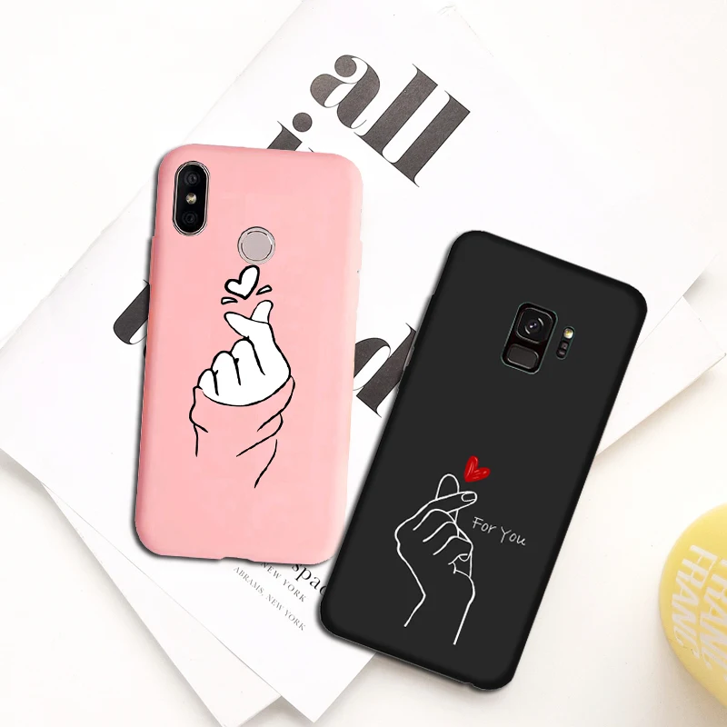 Силиконовый чехол для huawei Honor 20 10 8 9 Lite Pro 8X 8A 8S Чехол P20 P30 Lite Pro P smart mate 20 lite Coque Love Simple
