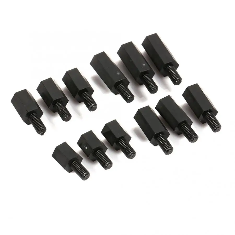 M2 M3 M4 100 шт пластиковые нейлоновые шестигранные мужские и женские прокладки с