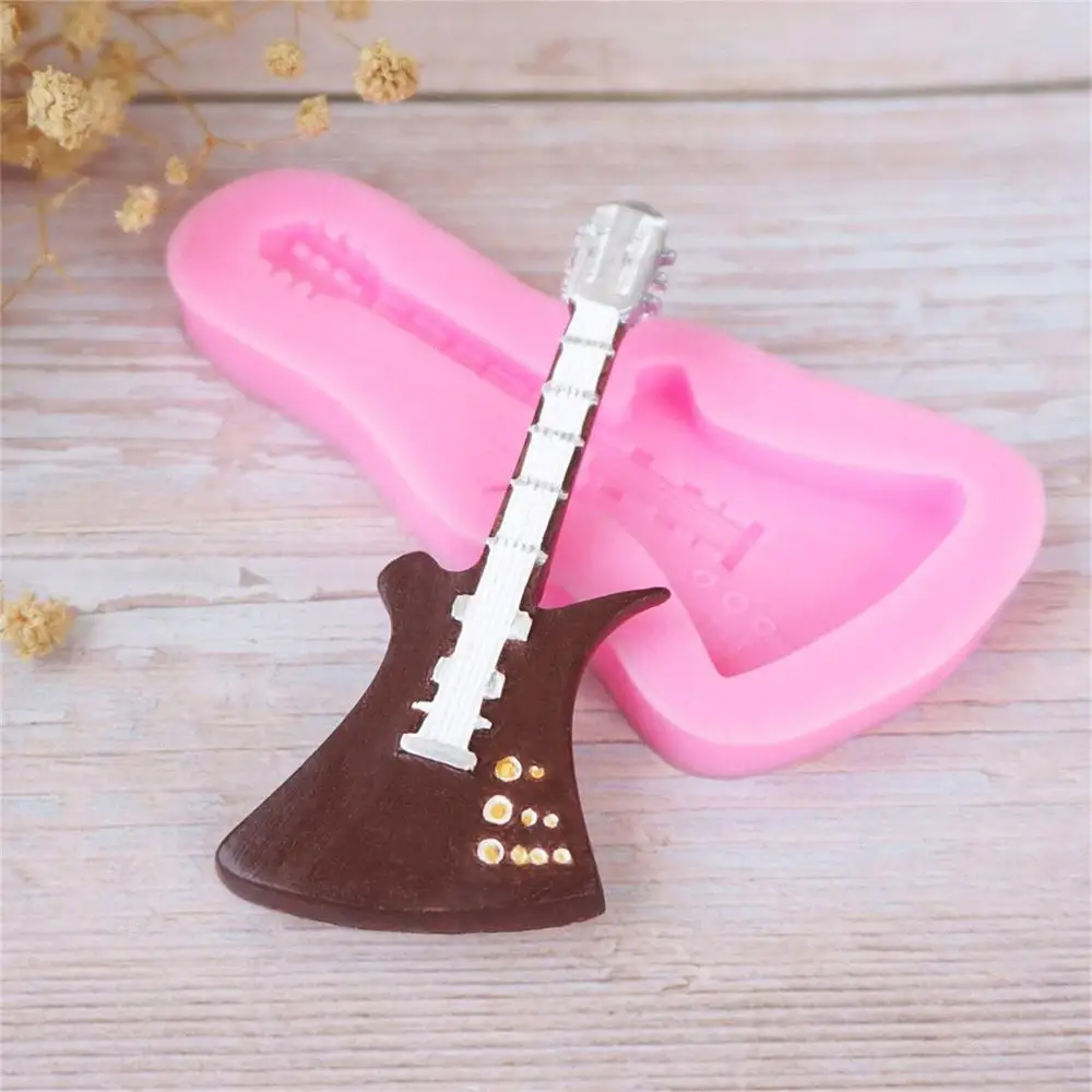 Музыкальные инструменты для гитары музыкальная силиконовая форма Sugarcraft