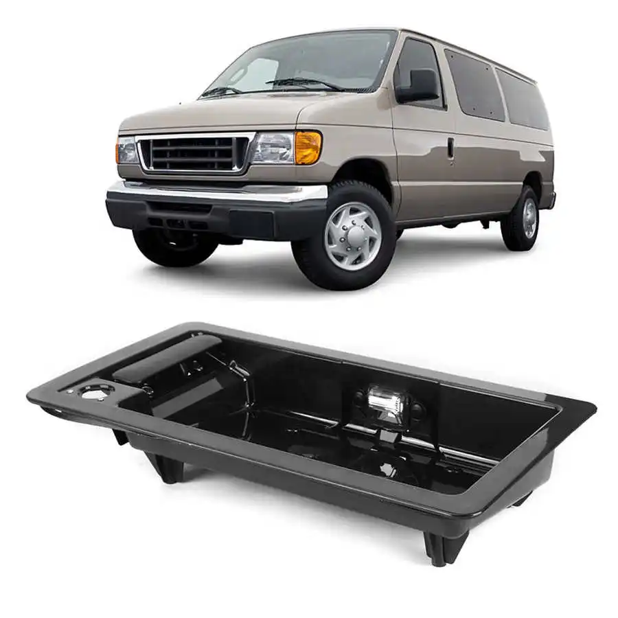 

Oversea Rear Cargo Door Handle License Plate Tag Bracket Holder 6C2Z-15434A20-AA Fit for Ford Econoline E150 E250 E350 1992-2007