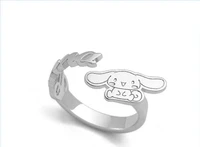 valentines day limited gift big ears dog ring fashion personality for girlfriend