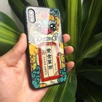 unique make a fortune design luxury glass phone case shell for iphone 11 pro max 7 8 plus 6s x xs xr xsmax hard protective coque