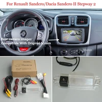 car rear view back up reverse camera sets for renault sanderodacia sandero ii stepway 2 20122019 original screen compatible