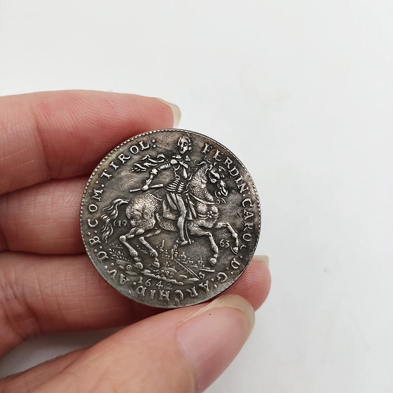 1963 Австрия Юбилейные монеты рыцарь и лошадь коллекция монет ремесла Сувенир