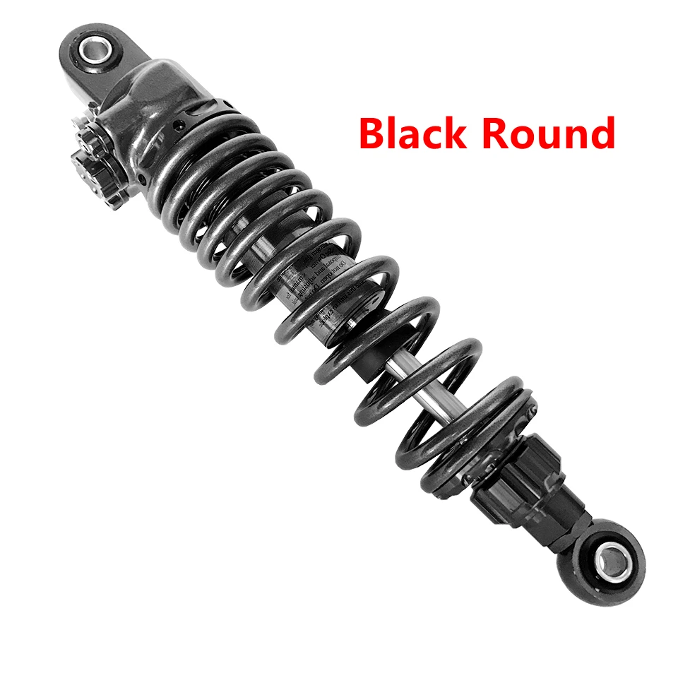 Black Round 310mm Универсальный 320 мм 12," Задний амортизатор мотоцикла задняя подвеска для одного амортизатора мотоцикла - Цвет: Black Round 310mm