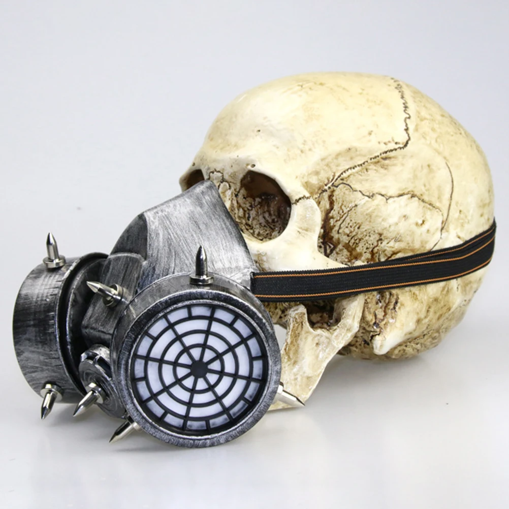 Антивирусная маска в стиле стимпанк противозапотевающая для косплея мужчин и