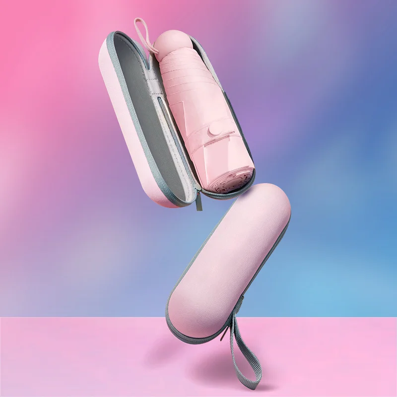 Маленький УФ-зонтик Лидия для женщин мини-светильник солнечный зонт портативный