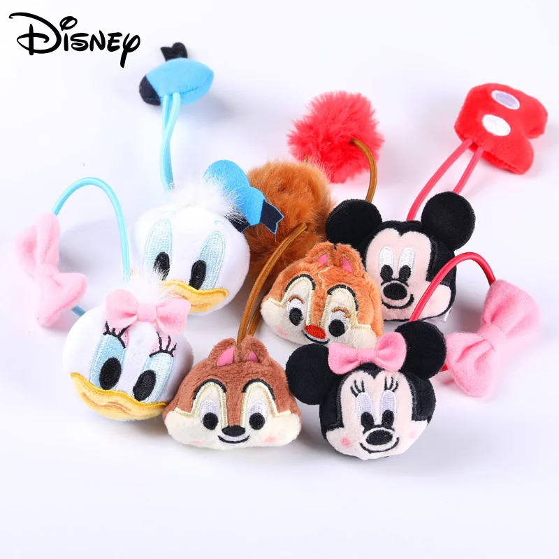 

Повязка для волос Disney Bear Stellalou Duffy Микки, Дональд Дак, Аниме фигурки, мультфильм, косплей, платье для волос, девочка, подарок, зажим, кролик, гол...