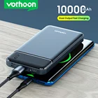 Vothoon Power Bank 10000 мАч 2 USB Портативная зарядка PowerBank Внешний аккумулятор Портативный внешний аккумулятор для iPhone 12 Samsung Xiaomi