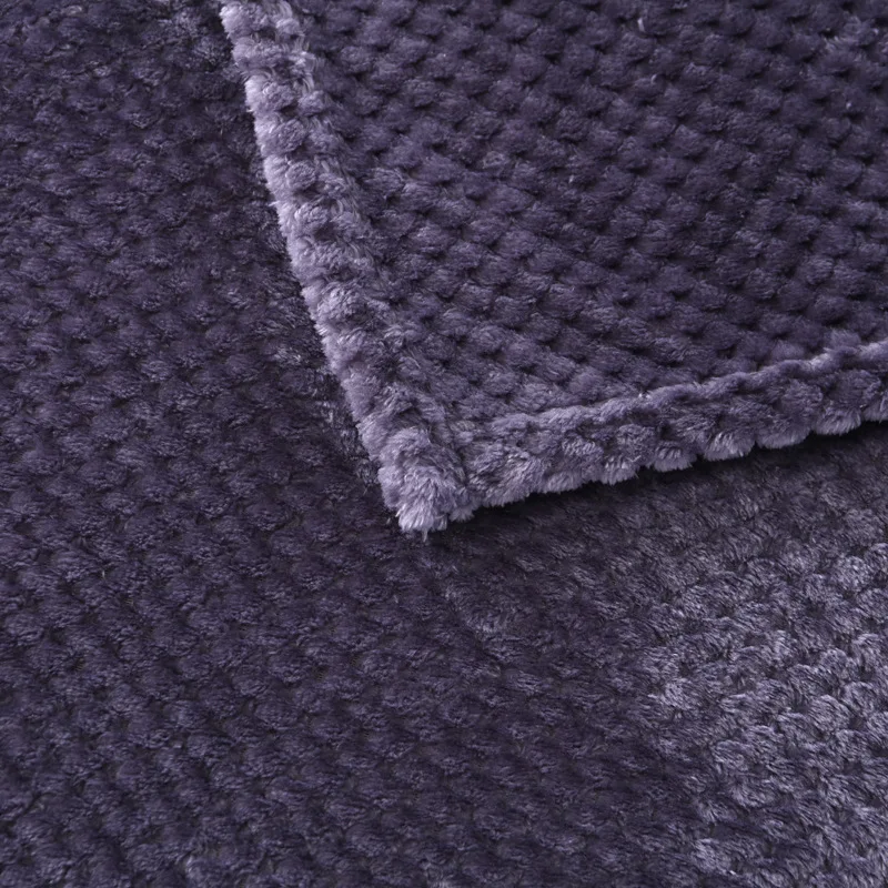 Новое супермягкое Клетчатое одеяло фланелевое для офиса и детей флисовое