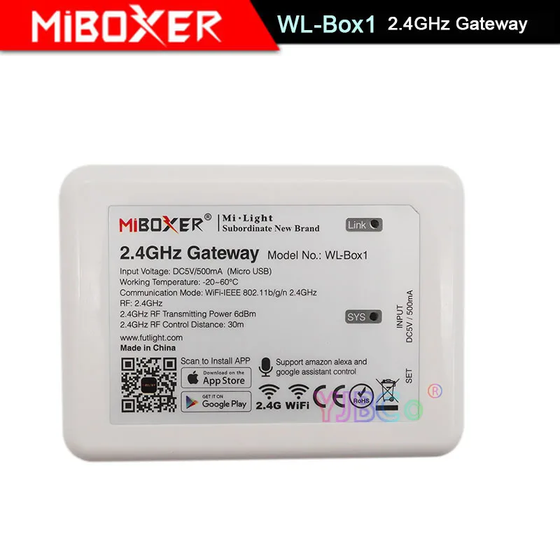 Miboxer 2 4G RGB + CCT Беспроводная 8 зонная дистанционная настенная сенсорная панель LS2 5 в