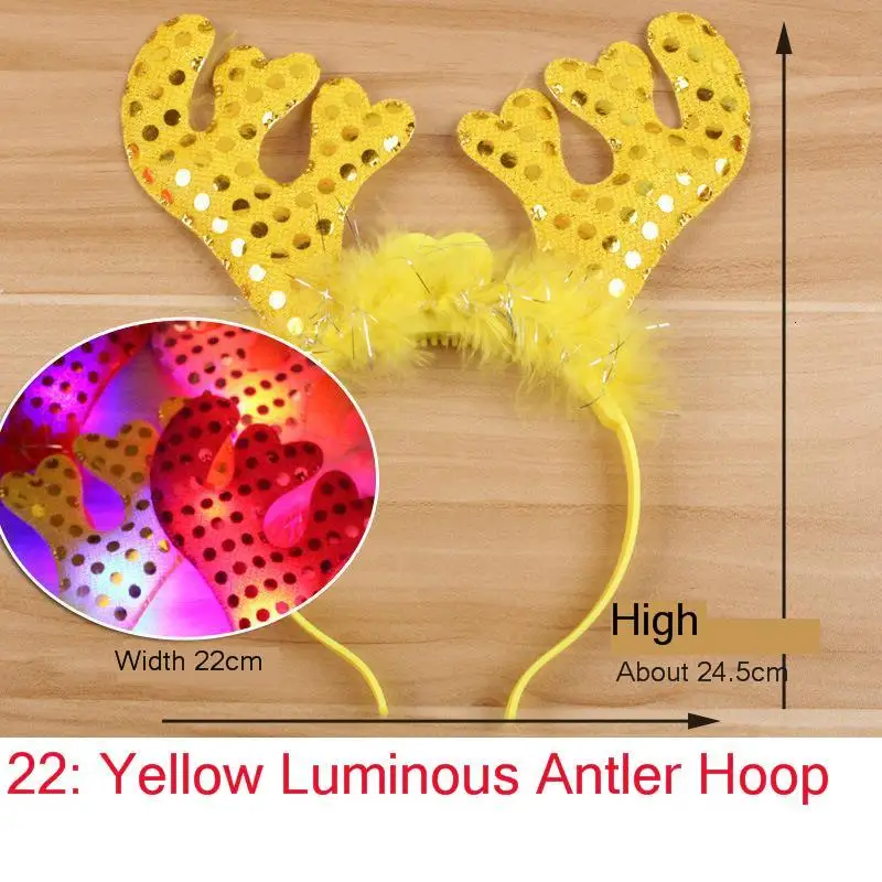Дети и взрослые одеваются как головной убор подарки Рождественский повязка для