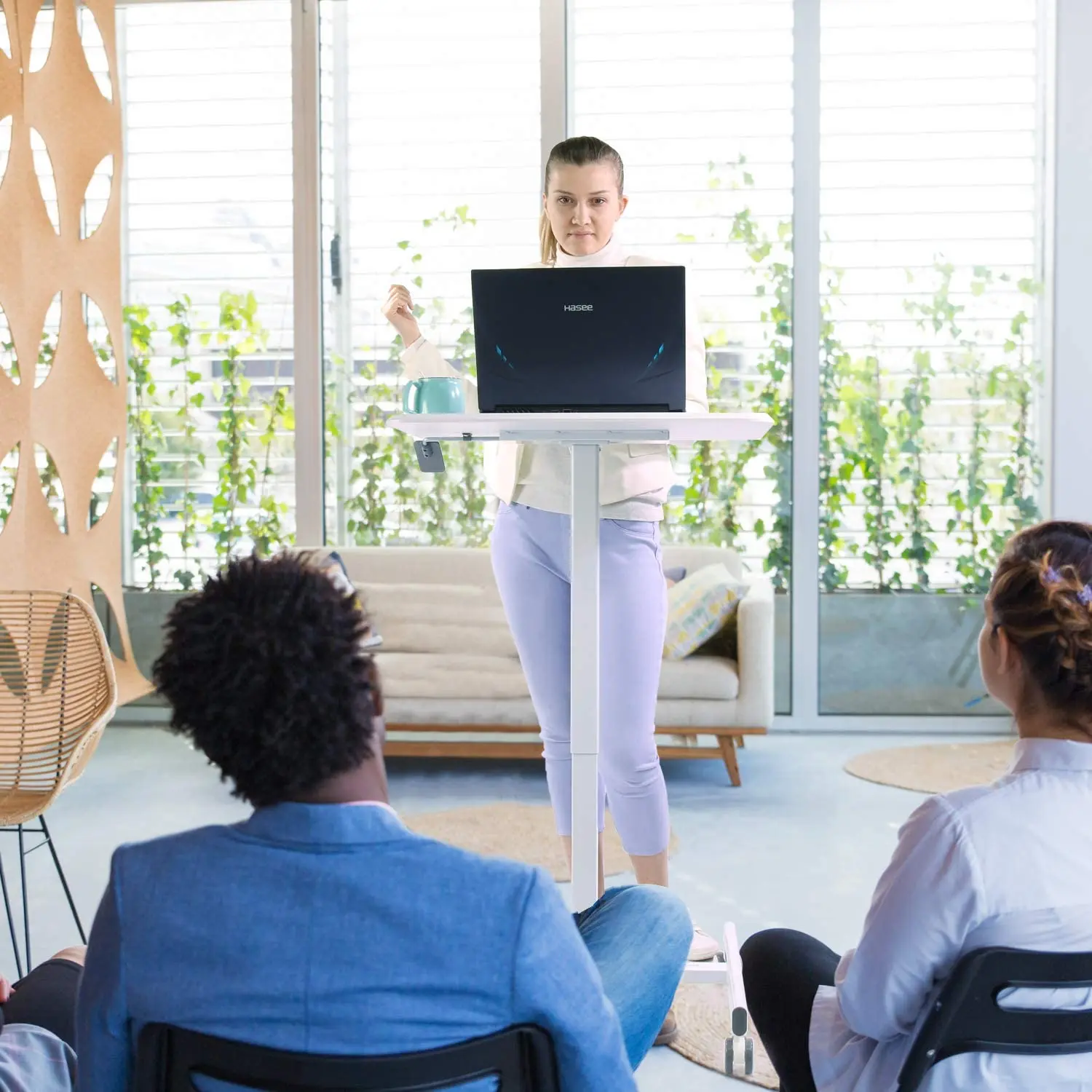 мобильный стенд подставка д