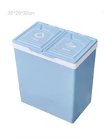 plastic trash can with lid kitchen wheels desk big trash can cube storage bins kosze do segregacji smieci waste bins bd50ljt