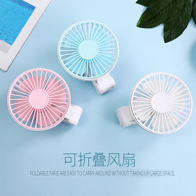 Портативный пластиковый мини вентилятор с USB портом для дома и офиса|Вентиляторы|