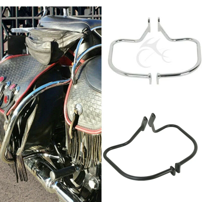 Мотоцикл Защита седельной сумки Rail аварийный стержень для Harley Softail Heritage Springer
