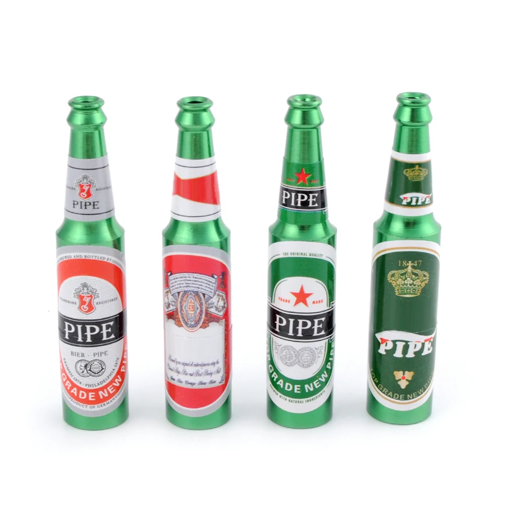 Мини Пивная курительная трубка металлические ТРАВЫ ТАБАК трубки хранение