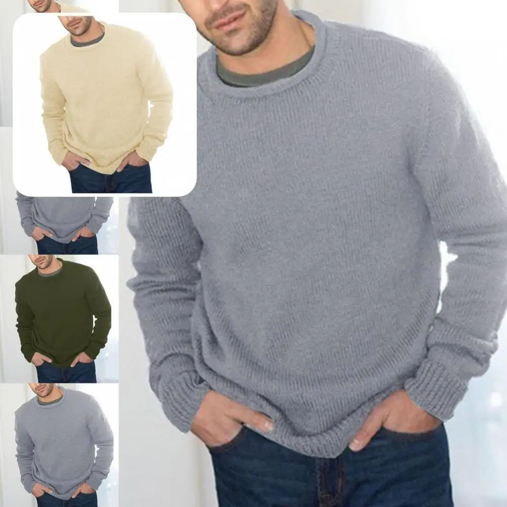 

Knitwear Jumper Fashion Simple Loose Warm Pullover Sweater Elastic Warm Casual Sweater