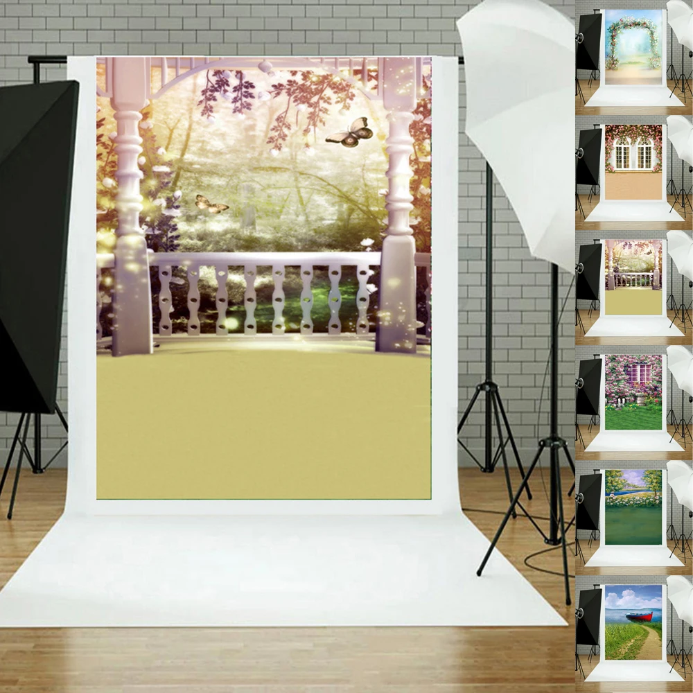 

1.5*2.1m Vinyl Photo Backdrop Photography Garden Print Background Studio Props Photography Background