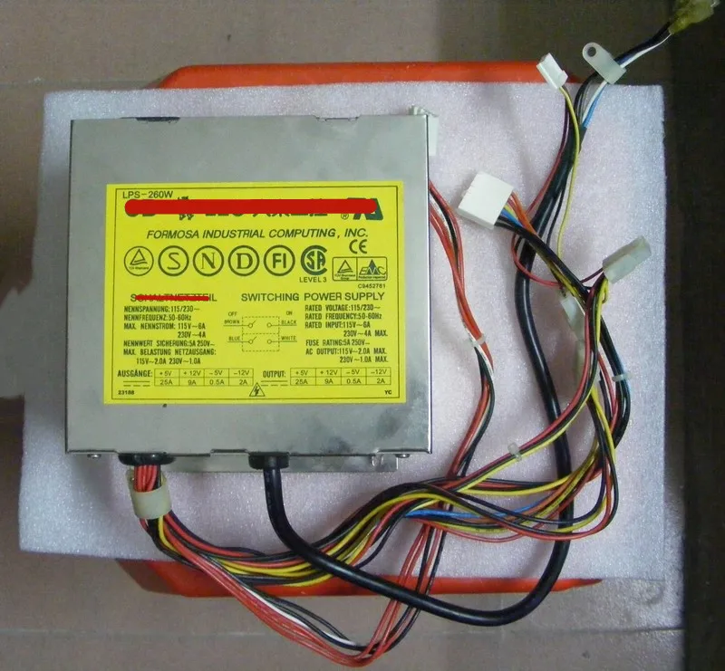 

LPS-260W 260W в промышленном источнике питания