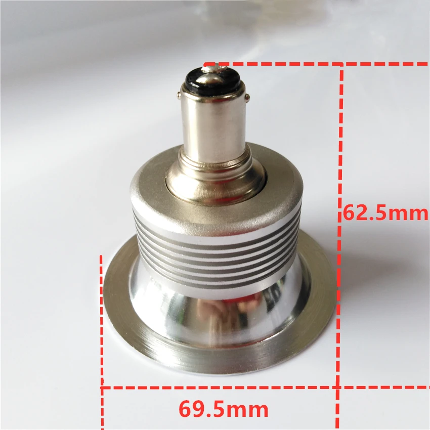 Светодиодный точечный светильник с регулируемой яркостью 7 вт 10 COB AR70 BA15D B15