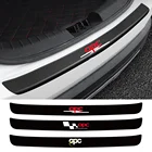 Защитная пленка для краев дверей, для двери БАГАЖНИКА АВТОМОБИЛЯ, наклейка для порога, автомобильные аксессуары для центров производительности Opel OPC Line