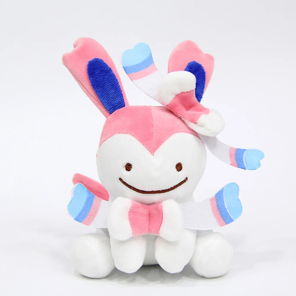 Sylveon Саико Сода Пикачу Sylveon Umbreon Flareon Vaporeon Jolteon Eevee Espeon Leafeon Glaceon 25 см внутренняя подушка розничная - Цвет: Sylveon