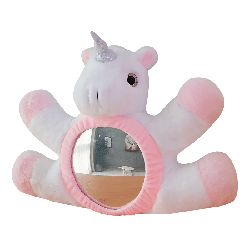 Монитор легкая плюшевая кукла вид милое заднее сиденье для малышей Безопасность