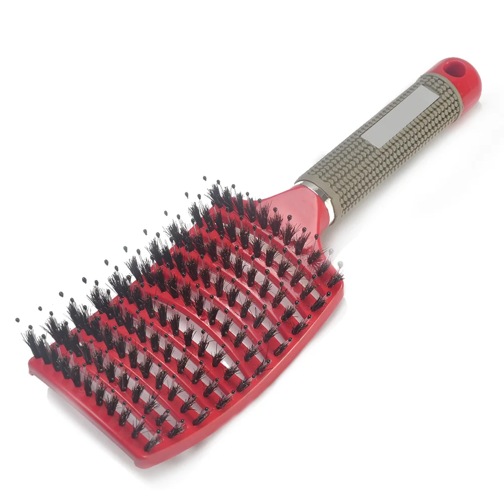 

Home Scalp Massage Professional Styling Tools Nylon Hairdressing Anti-Static Smoothing Dry Wet Salon Hair Brush