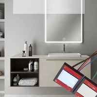5 12v led light mirror headlight bathroom mirror switch touch switch sensor
