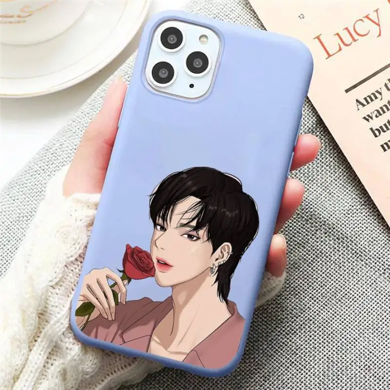 

Korean Drama True Beauty Phone Case Candy Color for iPhone 11 12 mini pro XS MAX 8 7 6 6S Plus X SE 2020 XR
