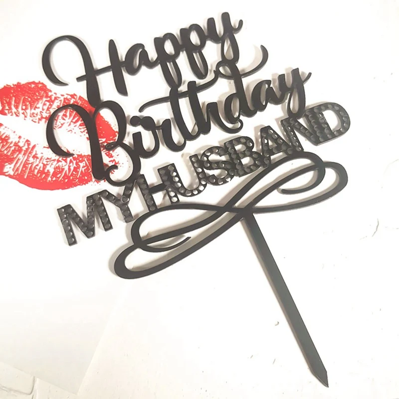 Креативная Новинка распродажа вставка для торта на день рождения карточка