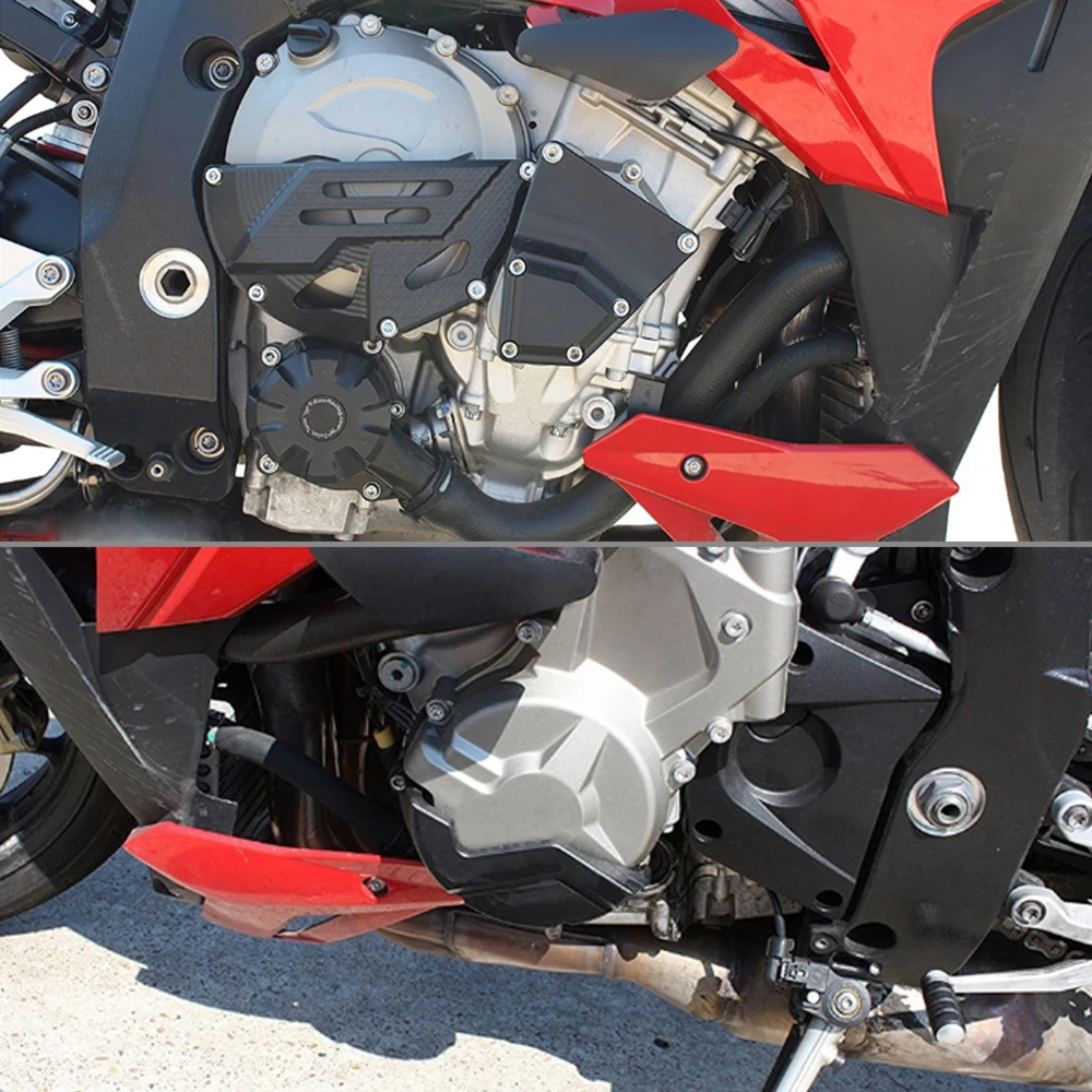 Чехол для мотоциклетного двигателя защитные аксессуары BMW S1000RR S1000R S 1000RR 1000R 2010 2017