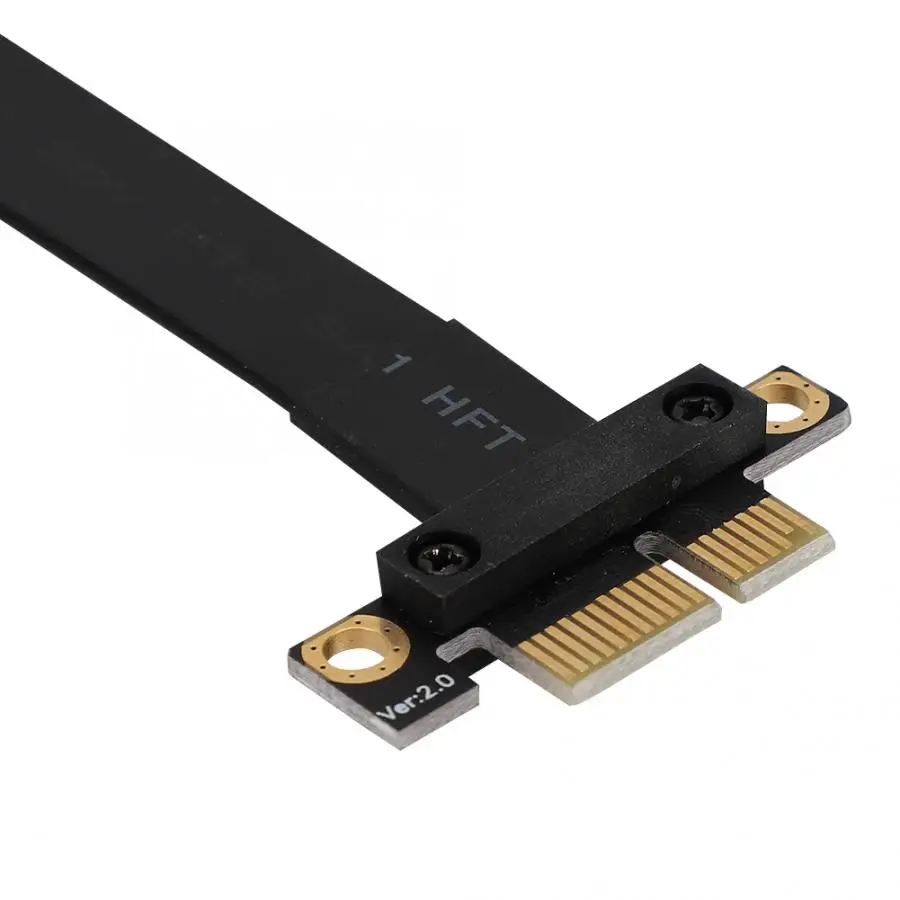 Компьютерные кабели micro usb 20 см PCI E 1X 90 градусов высокоскоростной удлинитель с