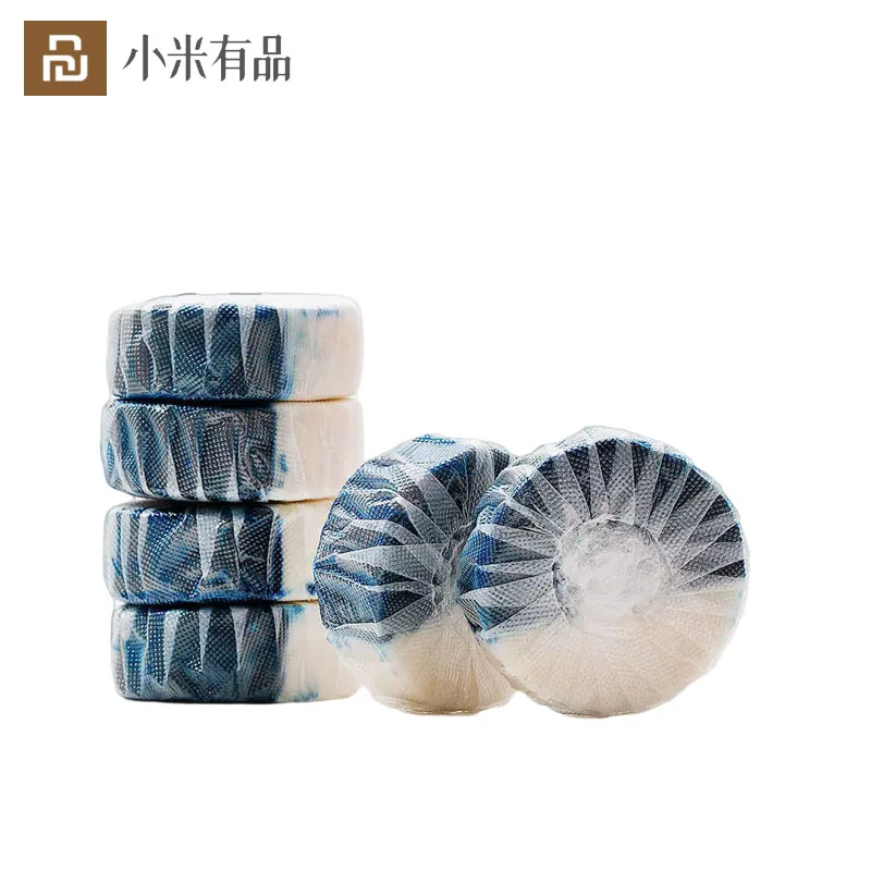 

Youpin Automatic Flush Blue Bubble Toilet Cleaner Deodorant Descaling Remove Odor Stains Deep Cleaning Household For Bathroom