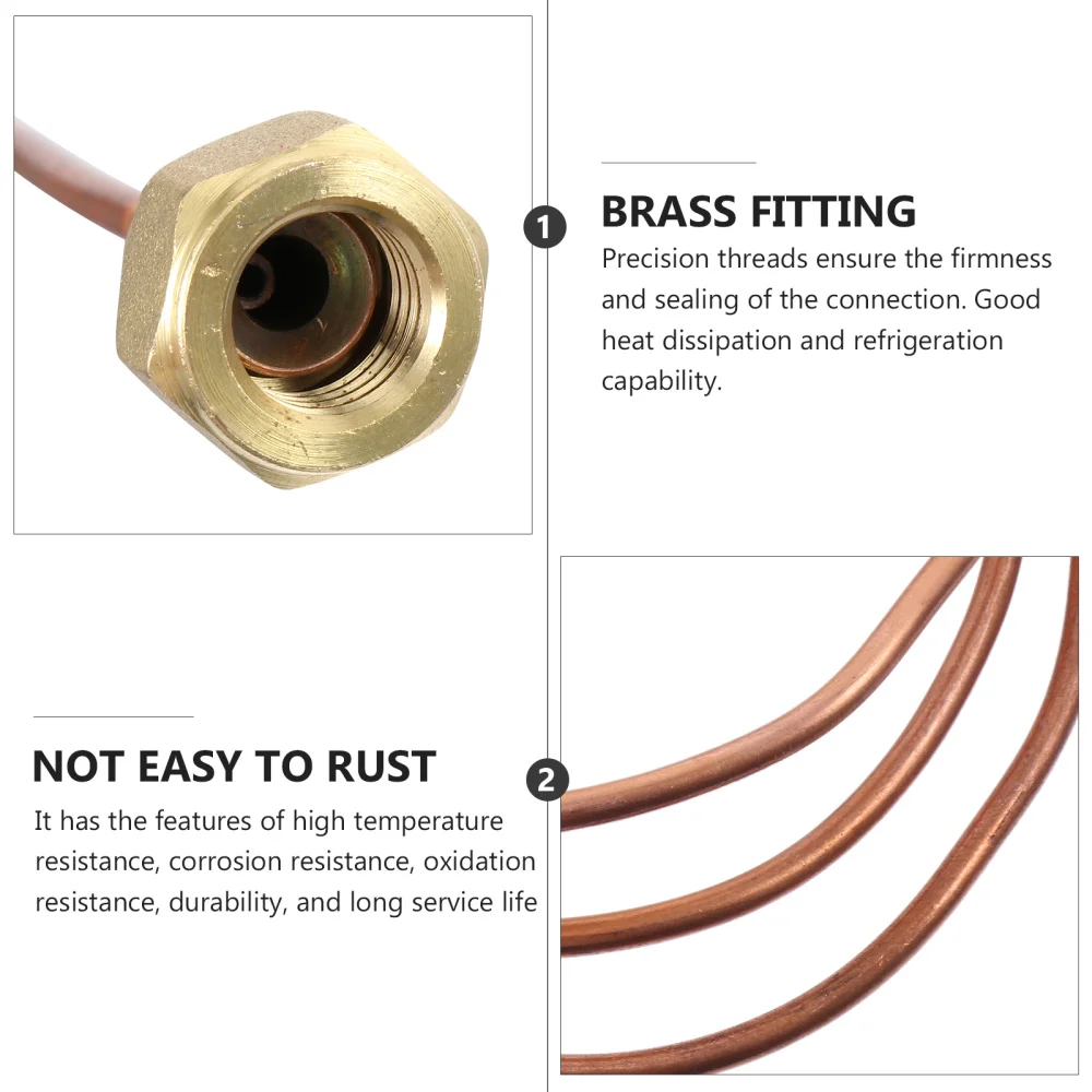 

1 Pc Practical Useful Copper Capillary Tubing Coil Copper Tubing