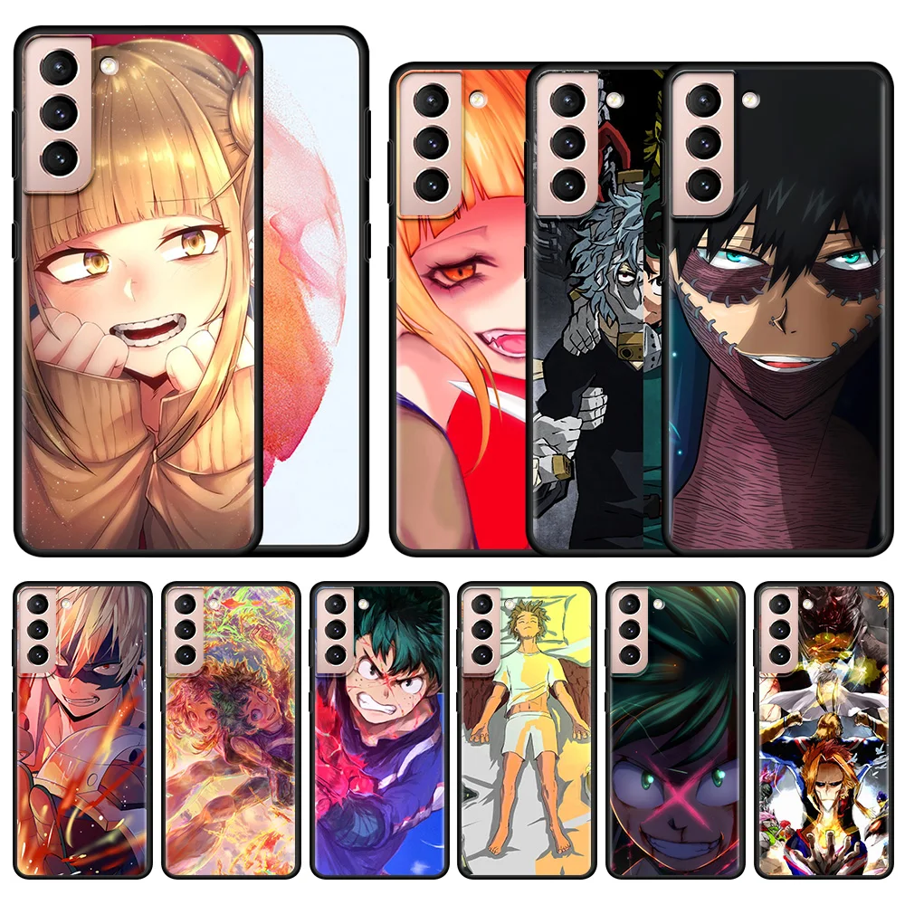 

Phone Case For Samsung Galaxy S20 S21 FE S20 S21 Ultra S20 S21 S10 S9 S8 Plus S10 Lite S10e S7 Edge my hero academia Hot Anime
