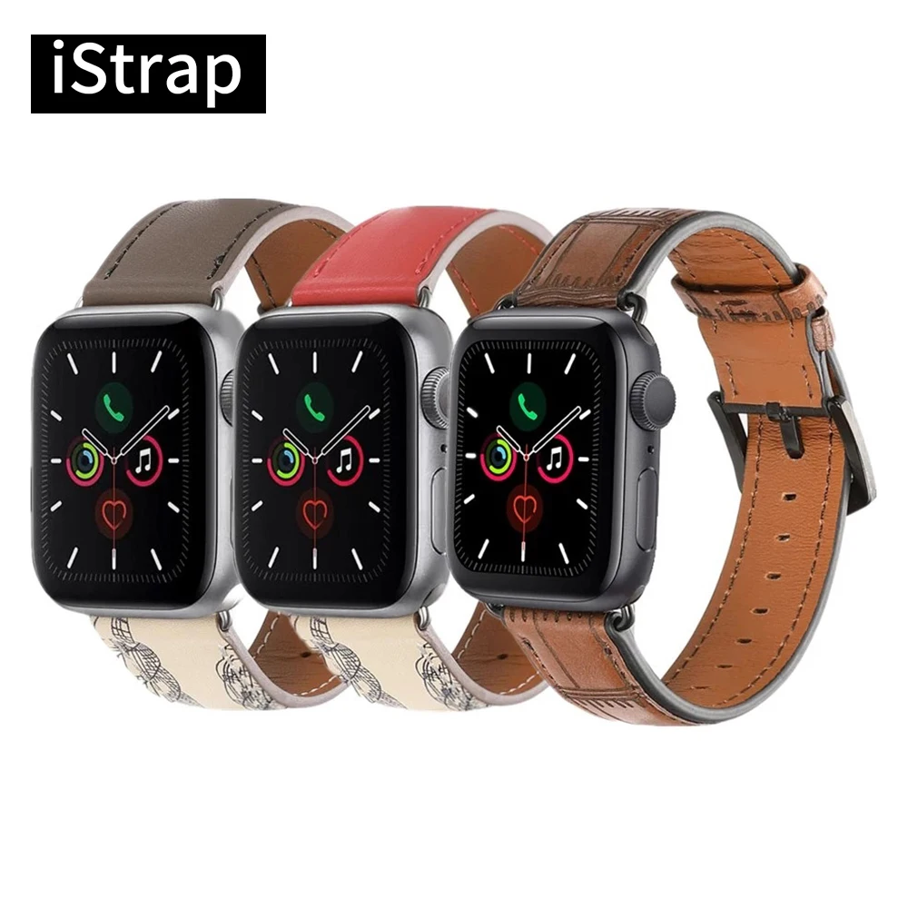 Ремешок для часов iStrap Apple Watch 38 мм 40 42 44 высококачественные Ремешки наручных iWatch